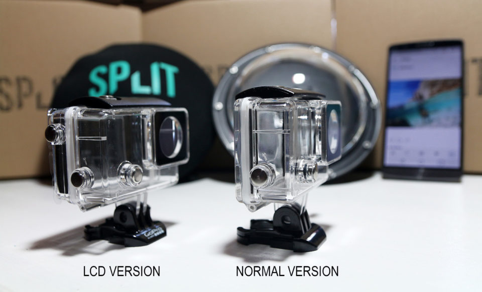 LCD vs. NORMAL gopro dome